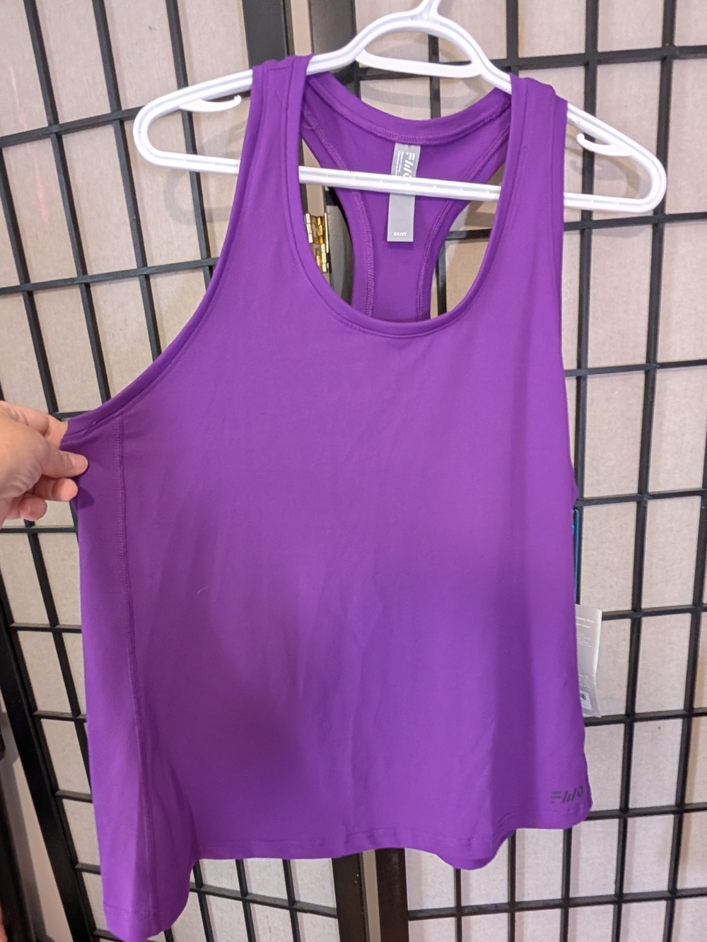FWD Women's Purple Racerback Athletic Tank Top Sz 2x